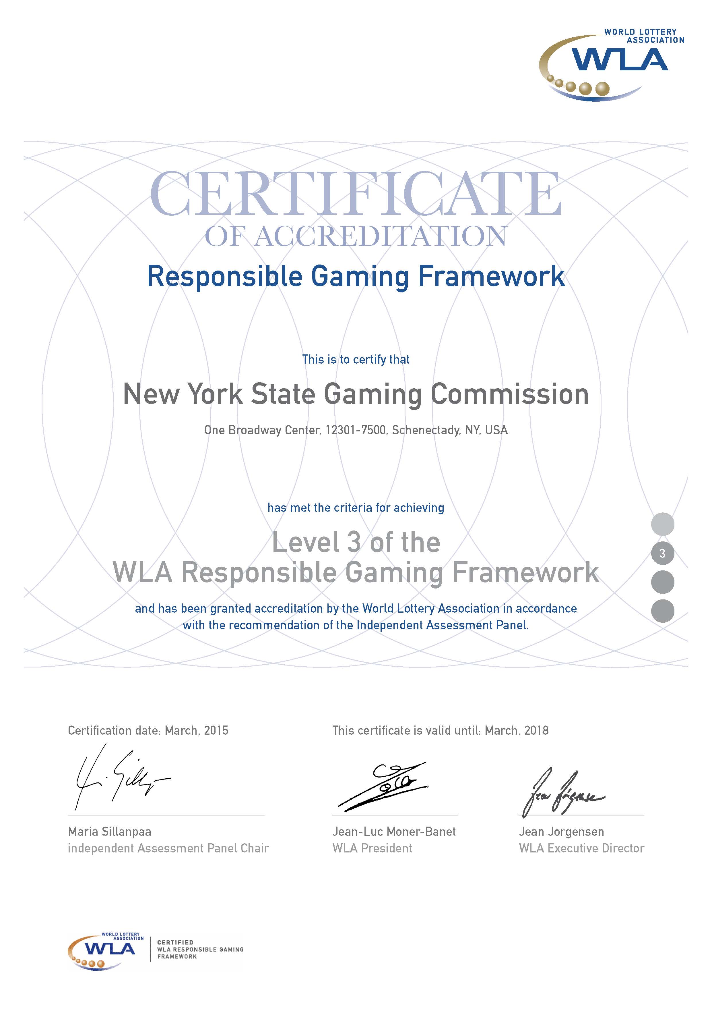 Responsible Gambling Certificate Nsw